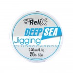 Πετονιά DEEP SEA JIGGING FLUOROCARBON 50m 0.35-0.80mm της RELIX image - 0