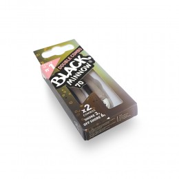 FIIISH BLACK MINNOW NO.1 DOUBLE COMBO SPECIAL TROUT image