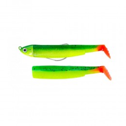 FIIISH BLACK MINNOW N.3 COMBO 6G GREEN ORANGE BM638 image