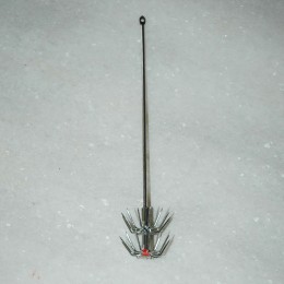 Καφτερό inox ψιλή βελόνα 15cm με διπλές ακίδες της RLINEA image