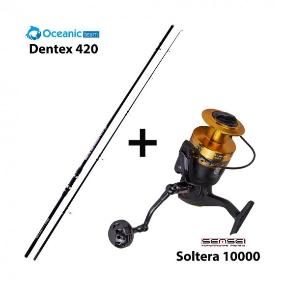 Καλάμι OCEANIC DENTEX 4.20 + Μηχανισμός  SENSEI SOLTERA 10000  main image