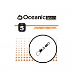 Παραμάνα στριφτάρι OCEANIC Rolling Interlock Snap 12τμχ image - 1
