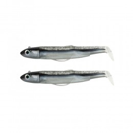 FIIISH BLACK MINNOW N.2 DOUBLE COMBO 10g BLACK MULLET BM927 image