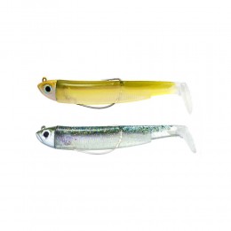 FIIISH BLACK MINNOW N.3 DOUBLE COMBO 12g GHOST MINNOW-WAKASAGI BM3019 image