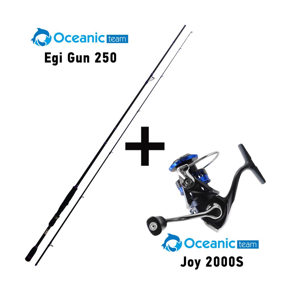 Καλάμι OCEANIC EGI GUN + Μηχανισμός JOY 2000S  image