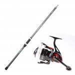 Καλάμι FISH INSTINCT 3.50m 80-150g + Μηχανισμός AKA EFI 501FD + Πετονιά image - 0