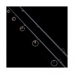 Καλάμι Slow Jigging (cast) ECOODA UPGRADED CYAN BLUE FULL SOLID II 1.88m 100-250g image - 1
