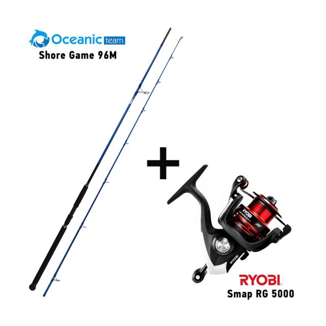 Καλάμι OCEANIC SHORE GAME 96M + Μηχανισμός RYOBI SMAP RG 5000 main image