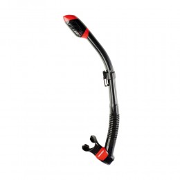 Αναπνευστήρας σιλικόνης CRESSI DRY Black/Red image