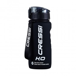 Μπουκάλι CRESSI H2O FROSTED WATER BOTTLE 600ml Black image