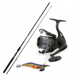 Καλάμι VIGOR LIVING 210 up to 30 + Μηχανισμός VIGOR SILK EVOLUTION 30 + Πετονιά + Καλαμαριέρα image