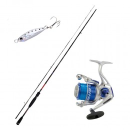 Καλάμι LINEA EFFE TOUCH 2.40m 3-12gr + Μηχανισμός SHIZUKA SK13 1000 + Πετονιά + Τεχνητό image