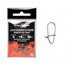 Παραμάνες SAKURA WD SNAP 10τμχ image