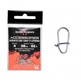 Παραμάνες SAKURA WD SNAP X-STRONG 10τμχ image