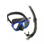 Σετ CRESSI Μάσκα FIJI και Αναπνευστήρας GAMMA Black/Blue image - 0