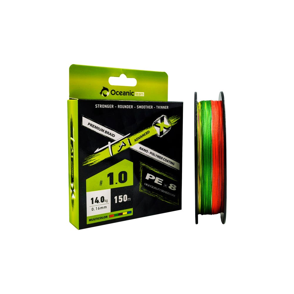 Νήμα OCEANIC TAI ADVANCED Χ PEX8 300m Multicolor image