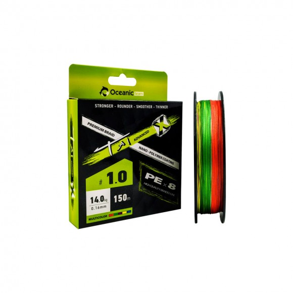 Νήμα OCEANIC TAI ADVANCED Χ PEX8 500m Multicolor main image