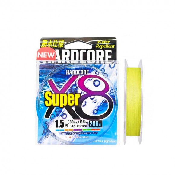 Νήμα DUEL HARDCORE SUPER X8 200m Yellow main image