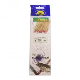 Τσαπαρί αόρατο R565620 10 χρυσά αγκίστρια Ν 6-8 της RLINEA image