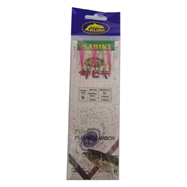 Τσαπαρί αόρατο R5650704 7 χρυσά αγκίστρια Ν 3-7 της RLINEA main image