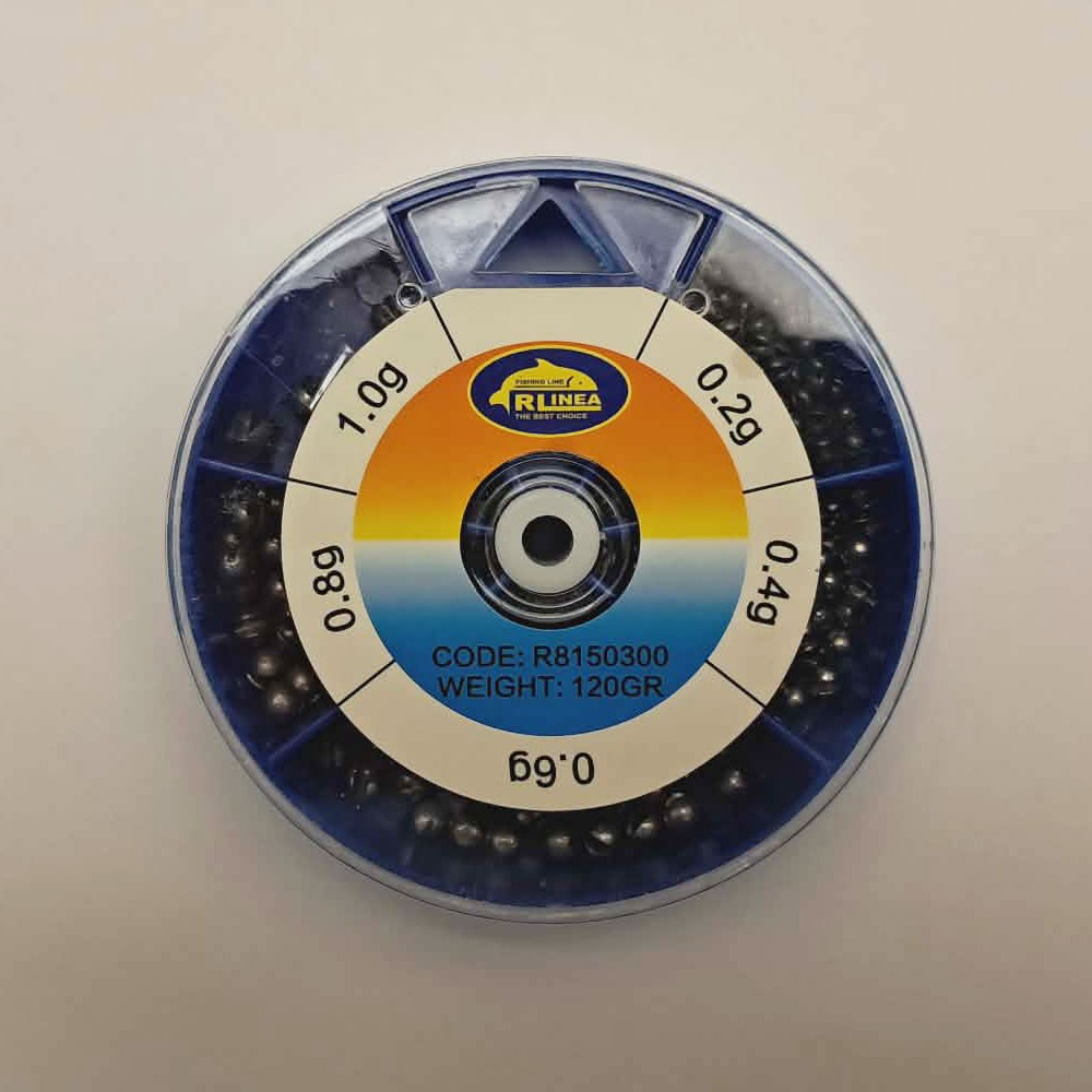 Κασετίνα σχιστά στρογγυλά μολυβάκια RLINEA 120g 0.2-1gr image