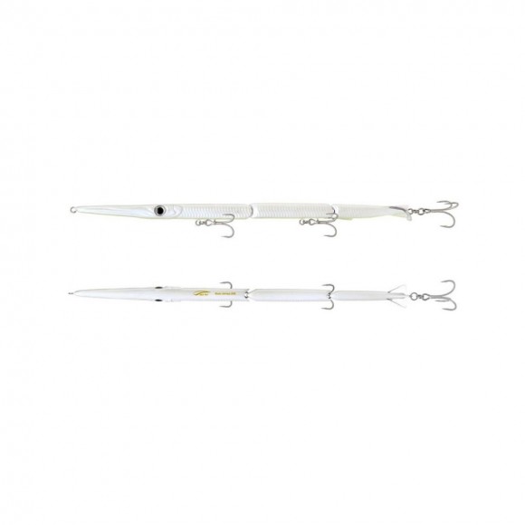 Τεχνητό JACK FIN STYLO JOINED 255mm 33gr WHITE GLOW BELLY main image