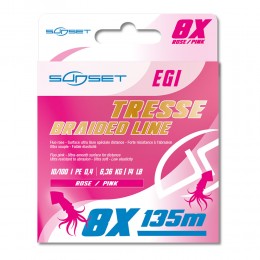 Νήμα Οκτάκλωνο SUNSET 8X RS EGING Fluo Rose 135m image