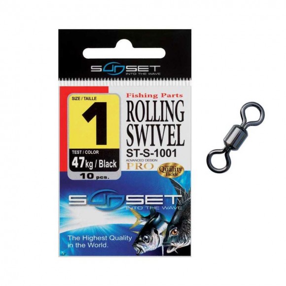 Στριφτάρια Βαρελάκι SUNSET ROLLING SWIVEL ST-S-1001 main image