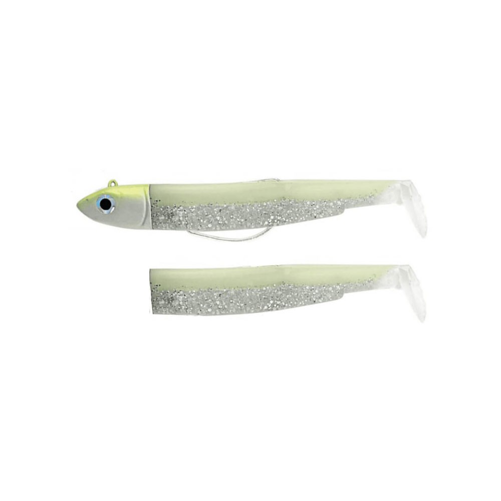 FIIISH BLACK MINNOW No 3 SPECIAL COMBO 12g WHITE PHOSPHO BM590 image