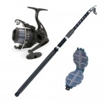 Καλάμι VIGOR HARDCORE 100-200 gr 2.70 + Μηχανισμός VIGOR SILK EVOLUTION 50FD + Πετονιά + Κουτί αποθήκευσης image - 0