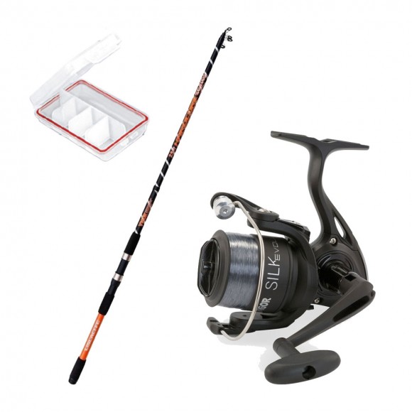 Combo Extreme Casting 3.50m: Καλάμι Vigor Hard Core 100-200g + Μηχανισμός Vigor Silk 50 + Πετονιά main image