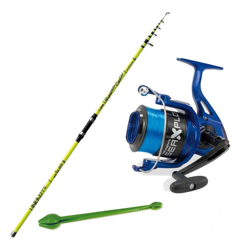 Καλάμι PERSONAL CASTER 4.20m WWG 200 gr + Μηχανισμός SEA EXPLORER 70 + Πετονιά + Απαγκιστρωτής image
