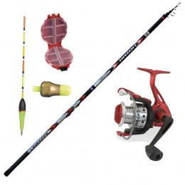 Καλάμι LINEAEFFE ORION BOLO 4.00m + Μηχανισμός BULLET 10 FD + Φελλός + Βυθομετρητής + Κουτί Αποθήκευσης image