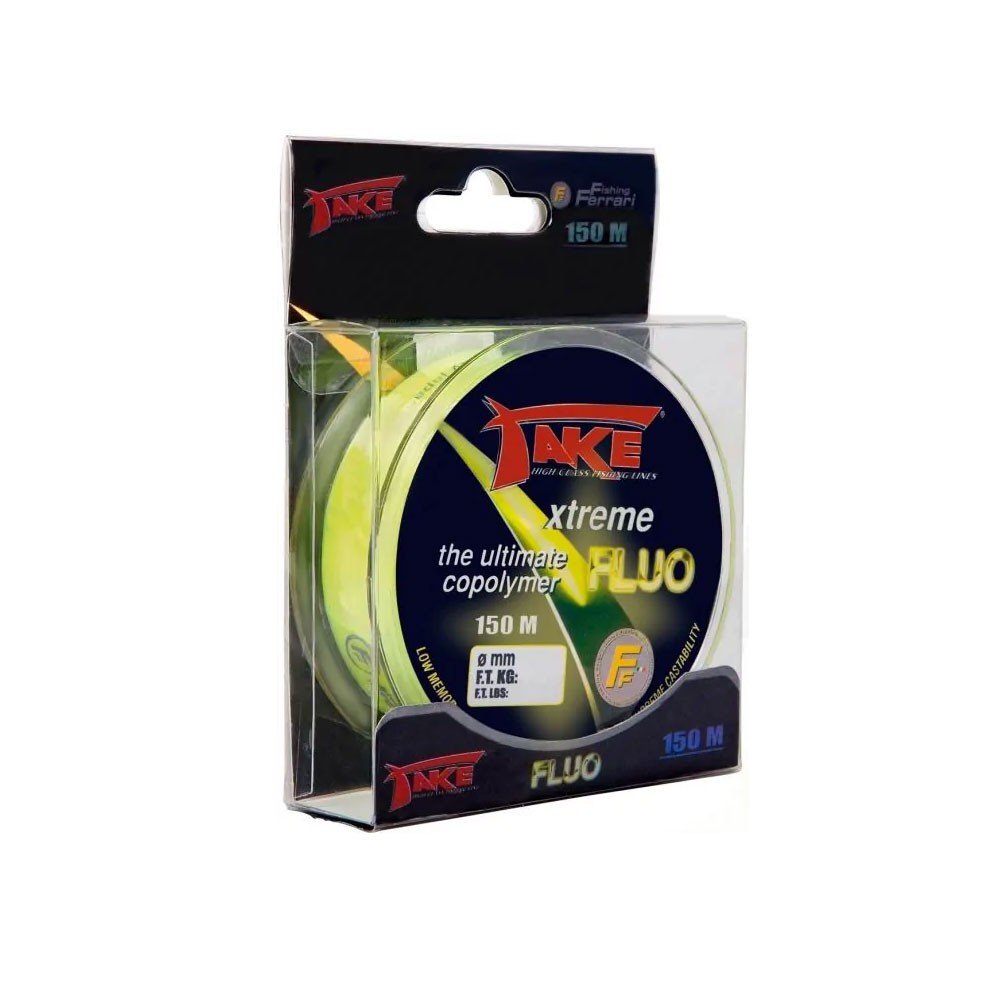 Πετονιά TAKE XTREME FLUO YELLOW 150m image