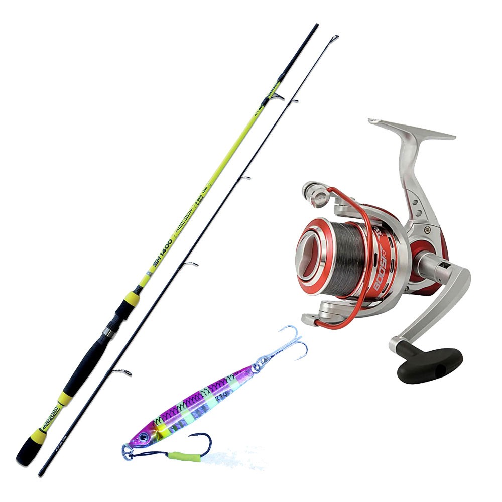 Combo Spinning: Καλάμι Shizuka SH1400 1.80m & Μηχανισμός Vigor Boost 30 FD + Πετονιά + Πλάνος image