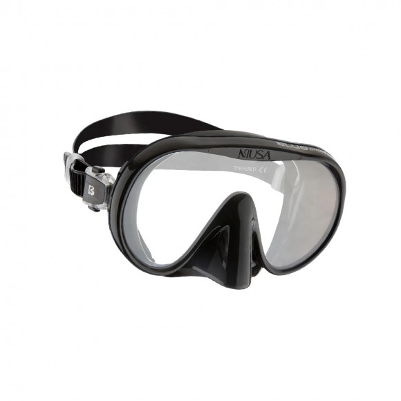 Μάσκα Κατάδυσης Σιλικόνης CRESSI MUSA Black main image