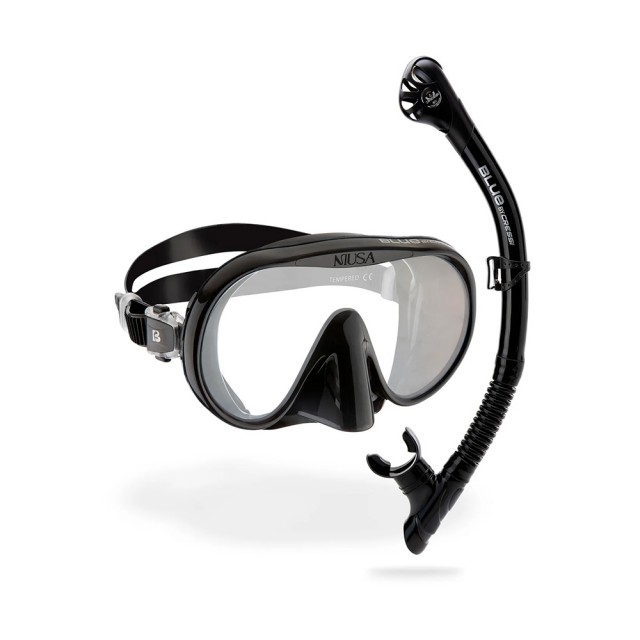 Σετ Μάσκα και Αναπνευστήρας Cressi Musa + Scilla Combo Black main image