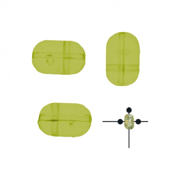 Χάντρα XPOWER 5058 Διάτρητη Φωσφορούχα Σταυρός 20τμχ main image