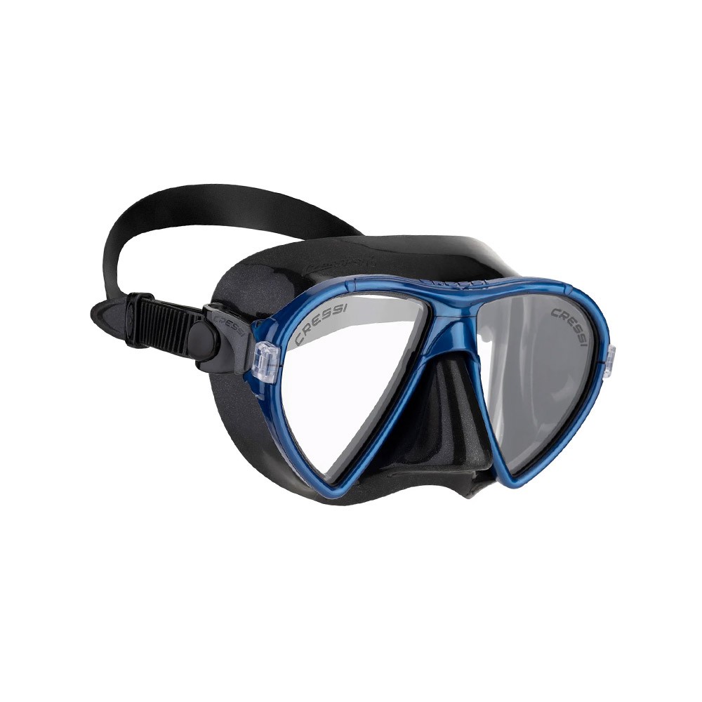 Μάσκα σιλικόνης CRESSI OCEAN Black Blue image