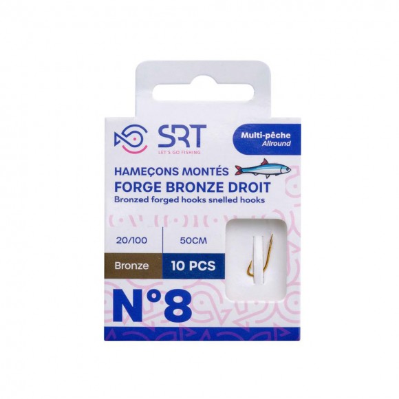 Έτοιμα Παράμαλλα SRT Forge Bronze Droit 50cm 10τμχ Νο 2, 4, 6, 8 main image