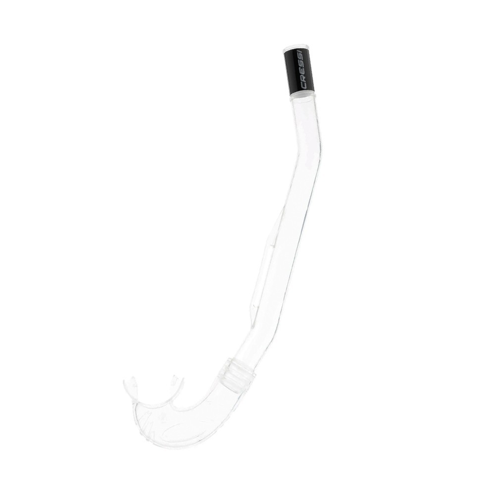 Αναπνευστήρας Cressi Island Open Snorkel Clear/Clear/Black image