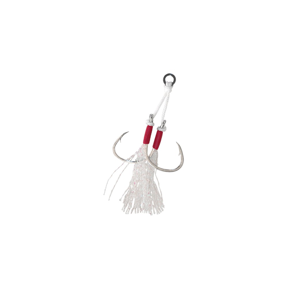 Διπλό Assist Hook Oceanic Big Game H17602AH Pressing Needle Point 3τμχ image