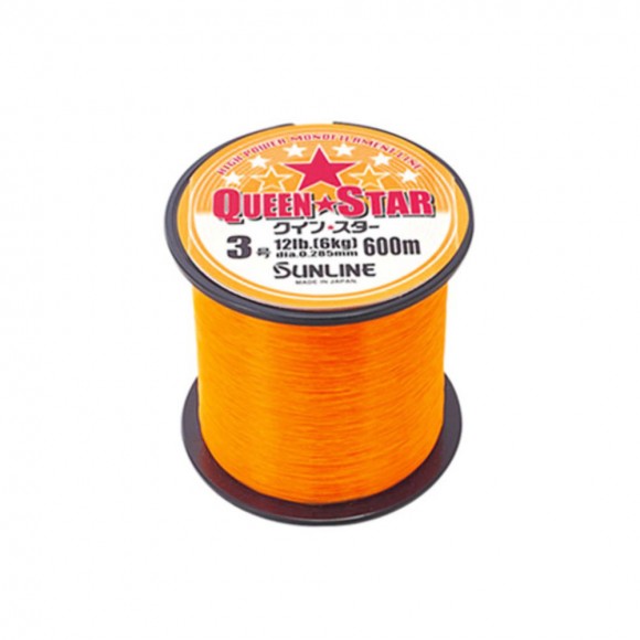 Πετονιά SUNLINE QUEEN STAR Orange 600m 0.285-0.330-0.370-0.405mm main image